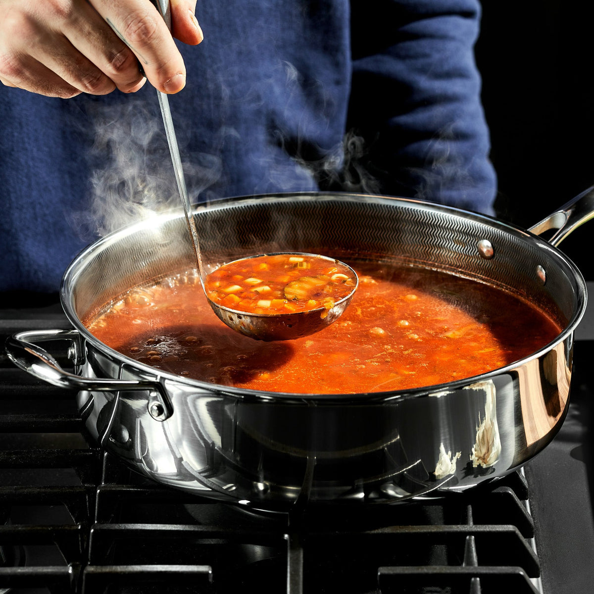 5 Litre Hybrid Deep Sauté Pan with Lid