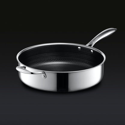 5 Litre Hybrid Deep Sauté Pan with Lid